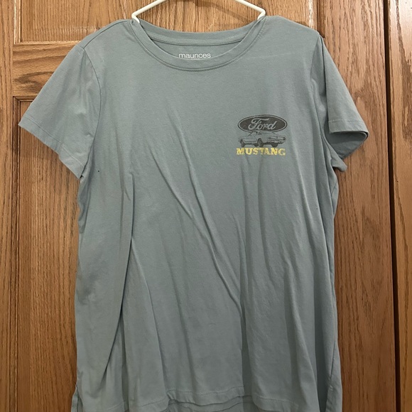 Maurices Tops - Maurices Blue Ford Mustang Tee